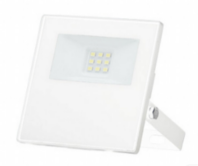 REFLETOR LED SLIM 50W 3000K BRANCO - Thony Ferragem