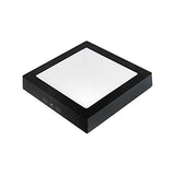 Painel Led Quadrado Sobrepor 18W Bivolt Preto Lux Taschibra - Thony Ferragem