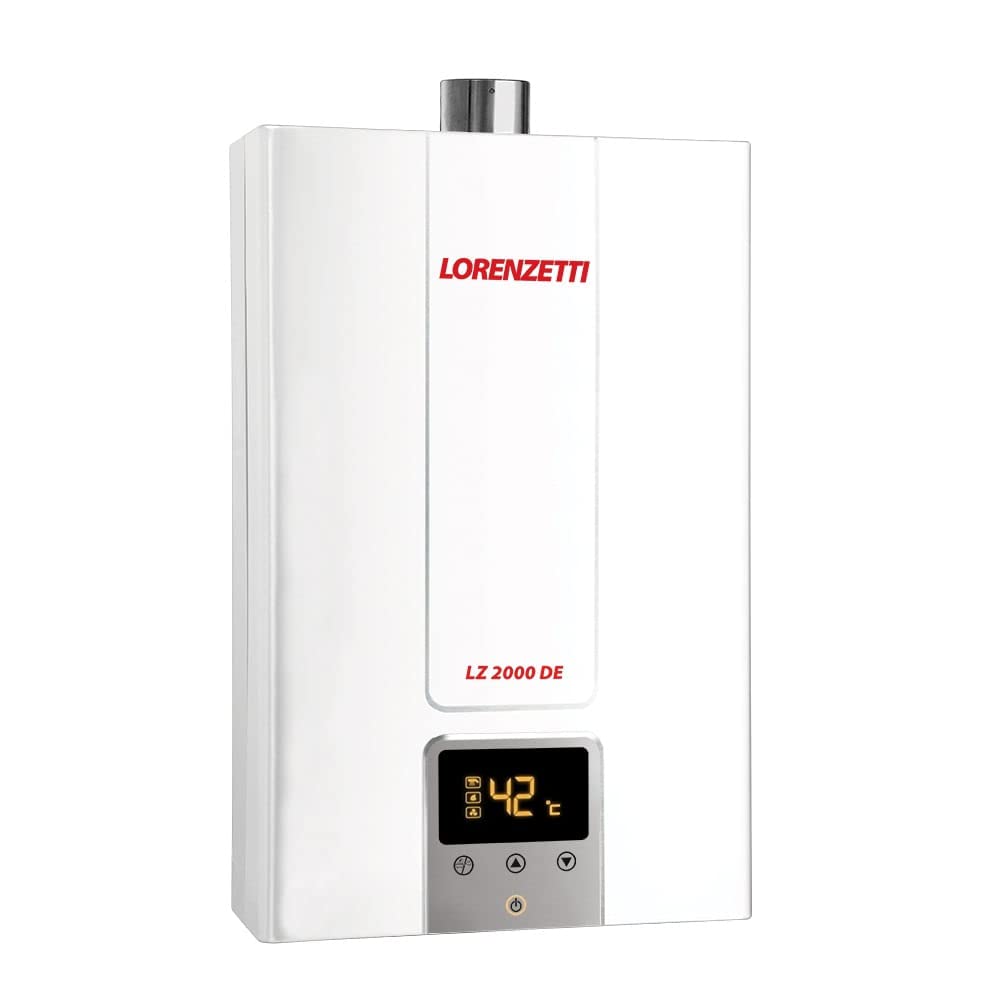 Aquecedor Água a Gás LZ 2000DE Digital GLP 20L Lorenzetti