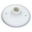 Plafon  C/ Soquete Porcelana E27 Branco - Thony Ferragem