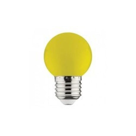 Lampada Incandescente Bolinha Amarela 15w 127v - Thony Ferragem