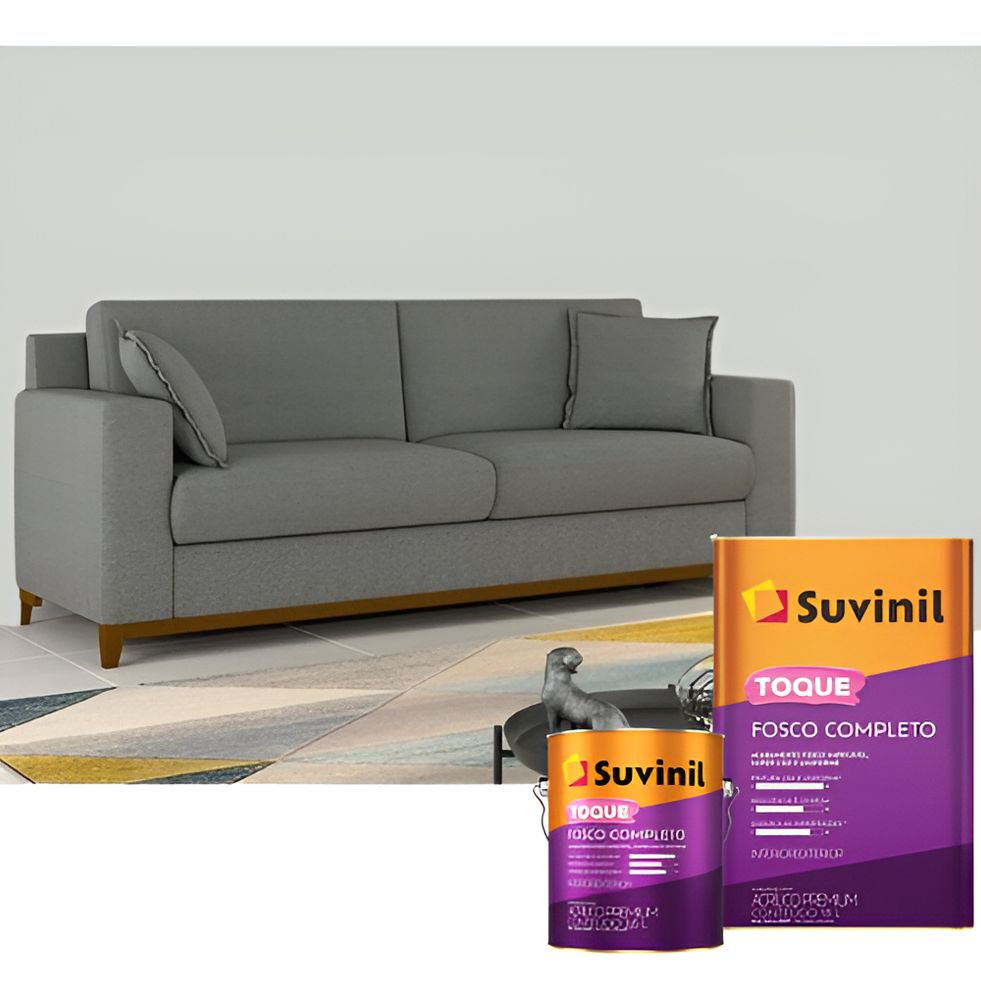 Tinta Acrílica Toque Fosco Completo Crômio 3,6l Suvinil - Thony Ferragem