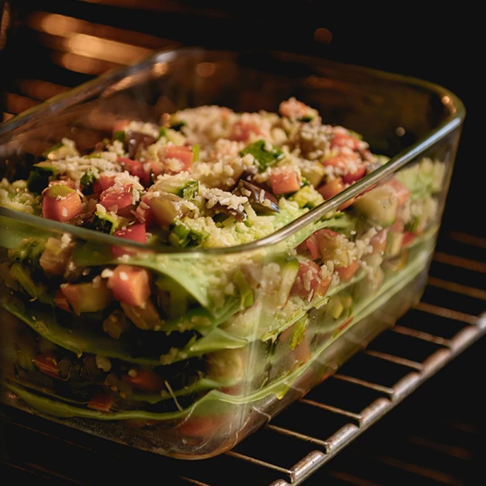 Pote de Vidro Hermético Fresh Lock 2400ml – Branco | OU - Thony Ferragem