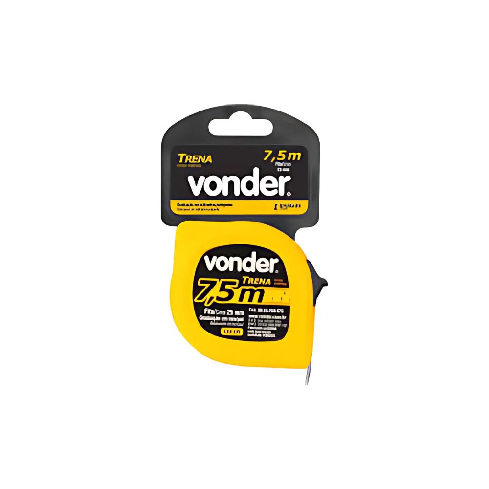 Trena aco 7,5mx25Mm Vonder