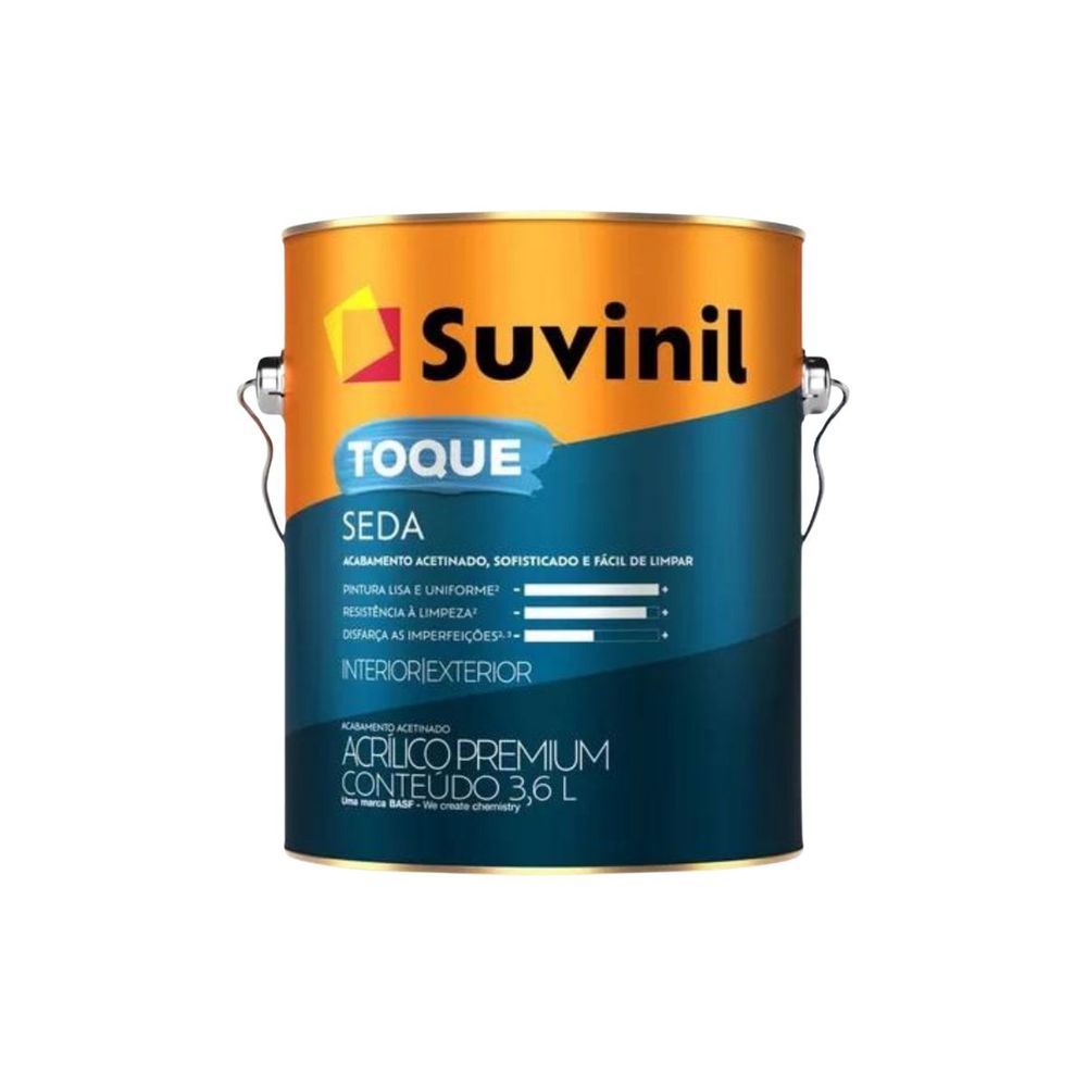 Tinta Toque Seda Branco Neve 3,6l Acetinado Suvinil