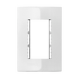 Placa 4x2 Com Suporte 3 Modulos - Iris - Thony Ferragem