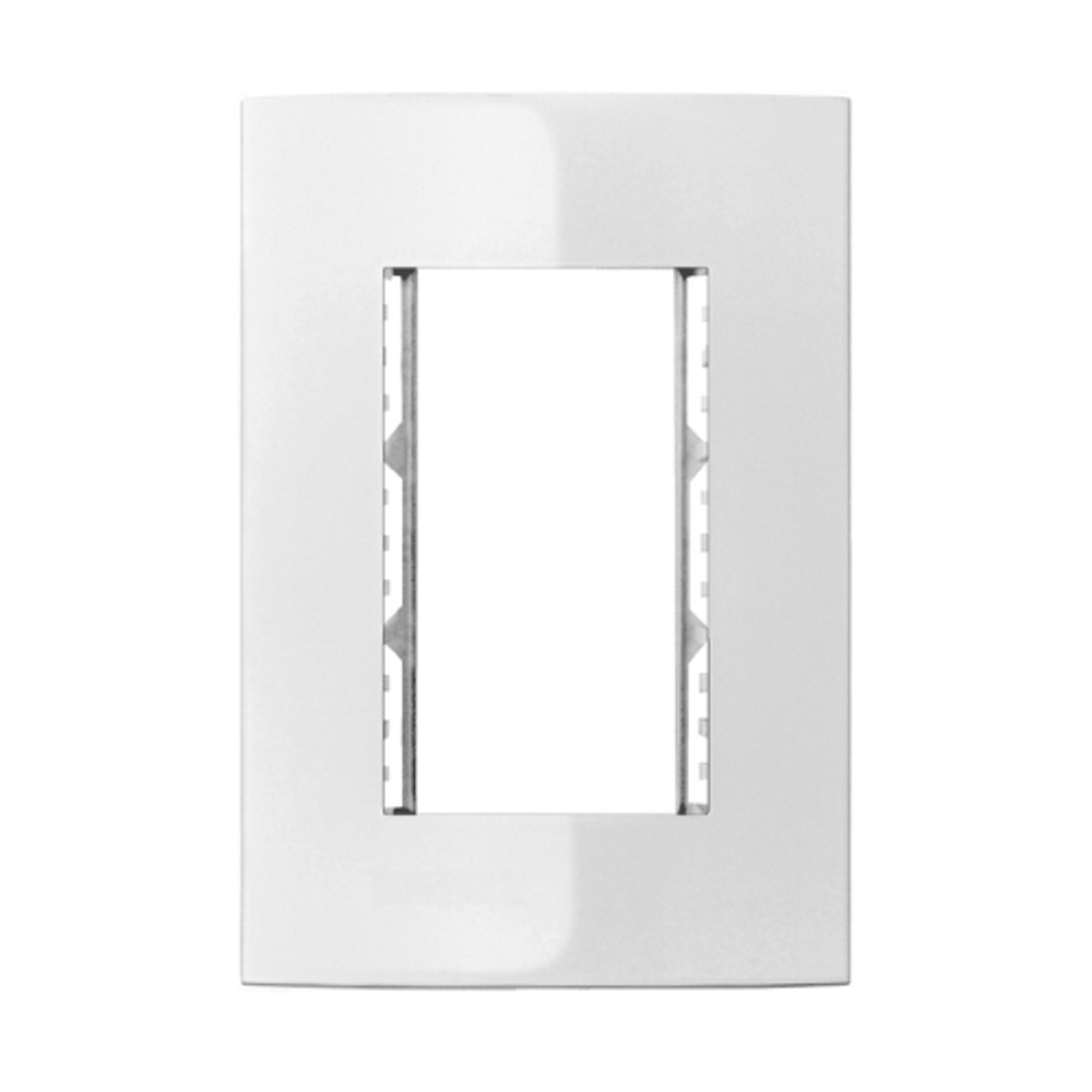 Placa 4x2 Com Suporte 3 Modulos - Iris - Thony Ferragem