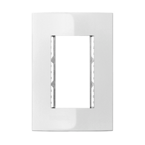 Placa 4x2 Com Suporte 3 Modulos - Iris - Thony Ferragem