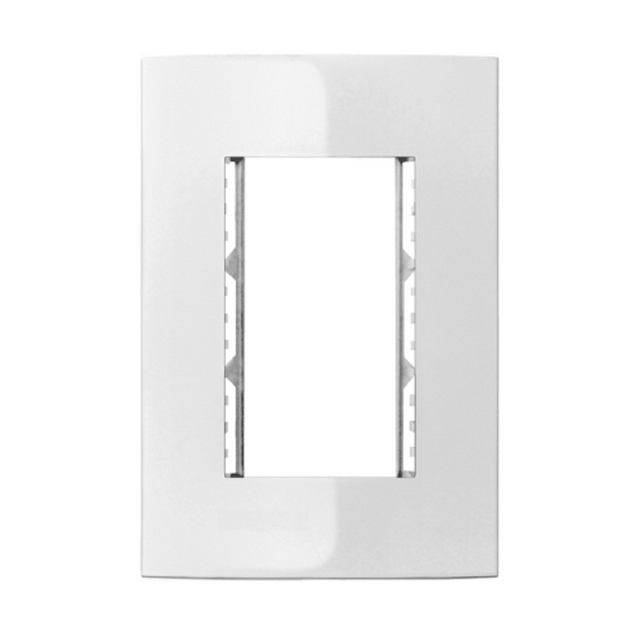 Placa 4x2 Com Suporte 3 Modulos - Iris - Thony Ferragem