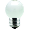Lamp. Incandescente Bolinha Leitosa 15w 127v - Thony Ferragem