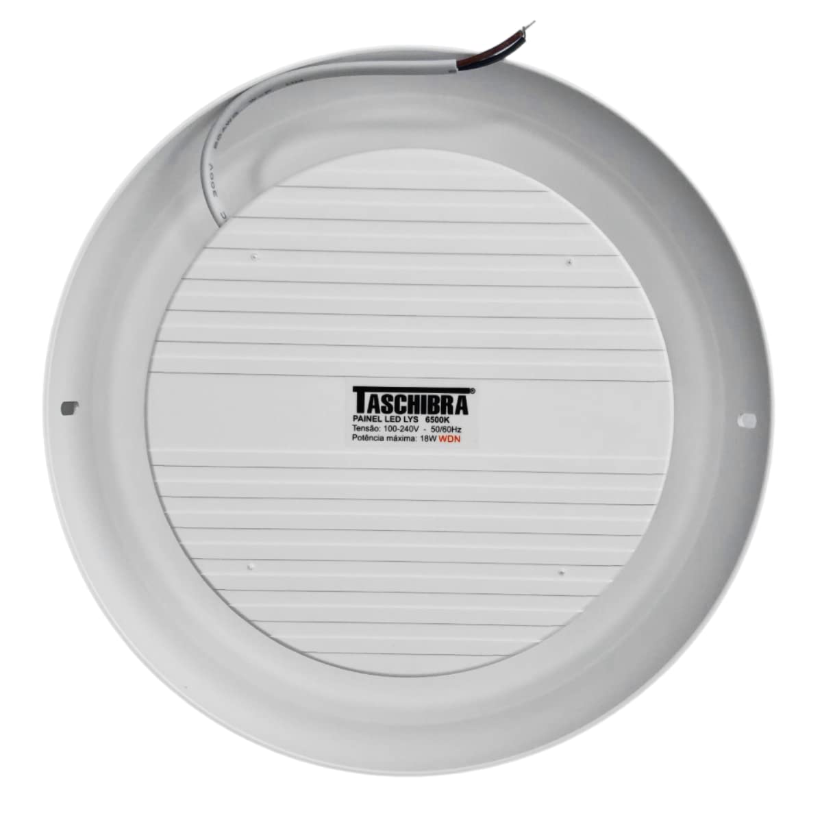 Painel Led  18W Redondo Sobrepor 3000k Lys Taschibra - Thony Ferragem