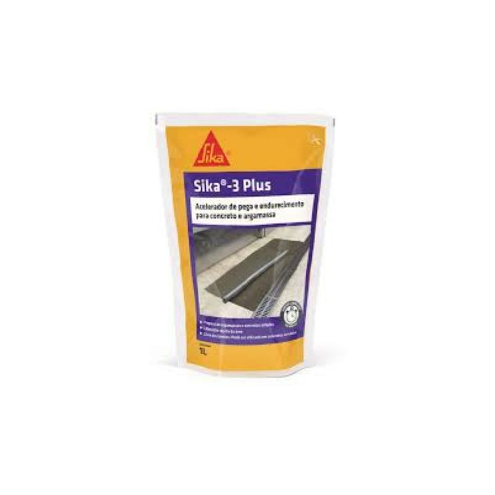 Sika 3 Plus 1 Lt - Thony Ferragem