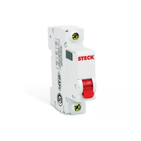 DISJUNTOR MONOPOLAR 32A CURVA C STECK - Thony Ferragem