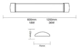 Luminaria Led Line 6500k 18w