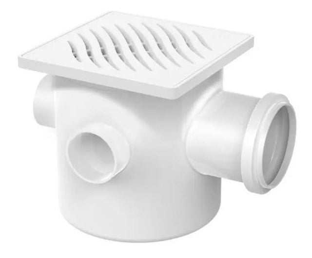 Caixa Sifonada Quadrada 100x100x50 - Thony Ferragem