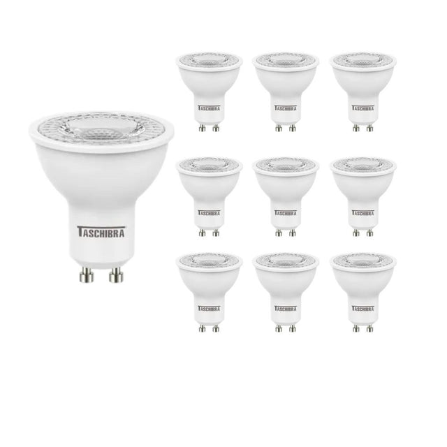 KIT 10  LAMPADAS DICROICAS TDL 35 4.9W 2700K GU10 - Thony Ferragem