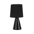Abajur Ceramica Pottery E27 25cm  Preto Taschibra - Thony Ferragem