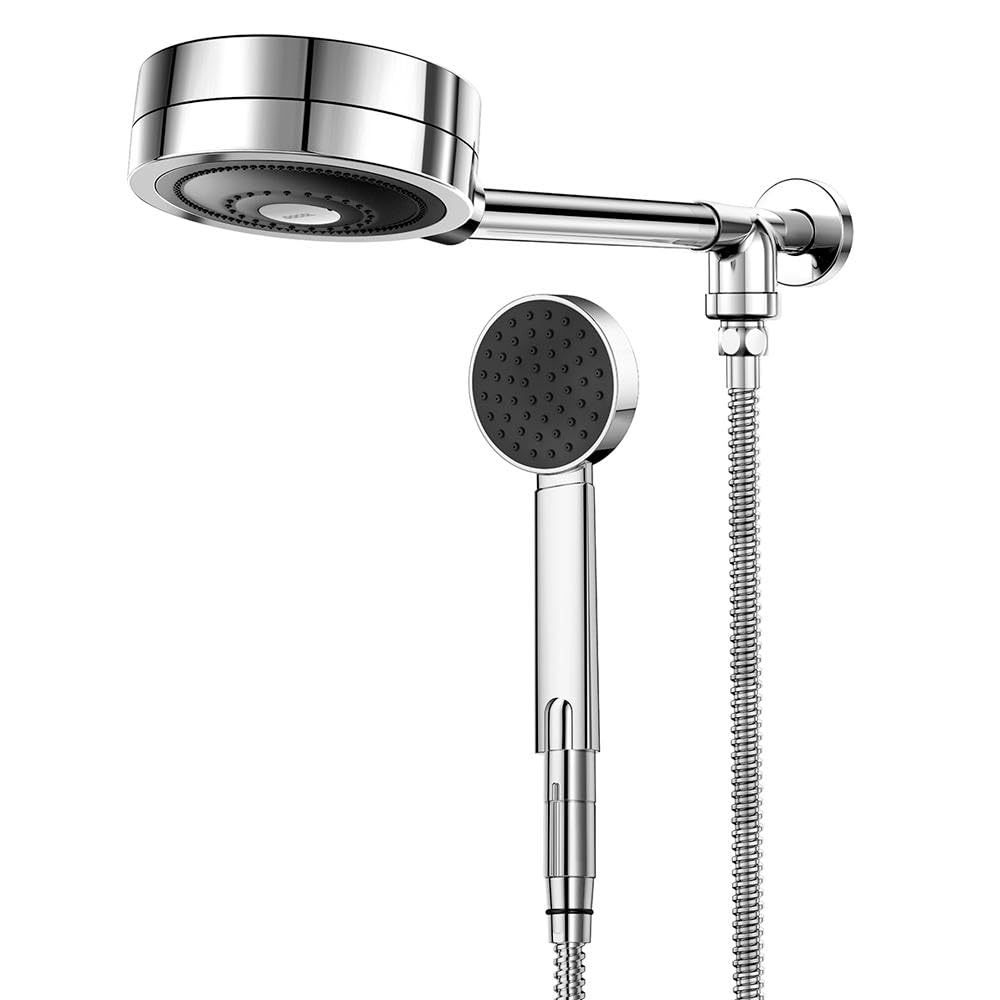 Chuveiro com Desviador Cromado Technoshower  Docol