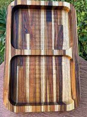 Gamela Teca Retangular C/2 Divisorias 33x22x3,5 Grilazer - Thony Ferragem