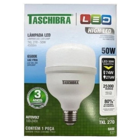 Lampada High Led 50w TKL270 Autovolt 6500k - Thony Ferragem
