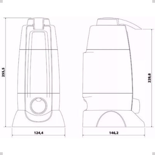 Filtro Purificador Vitale Branco P/ Pia Ou Parede Lorenzetti