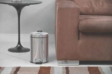 Cesto De Lixo De Aço Inoxidável Pedal 12L Tramontina - Thony Ferragem