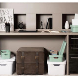 Caixa Organizadora Cube Mini Verde Eucalipto OU - Thony Ferragem