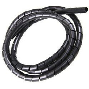 Organizador Fios E Cabos 20mm X 1,5mt Preto - Thony Ferragem