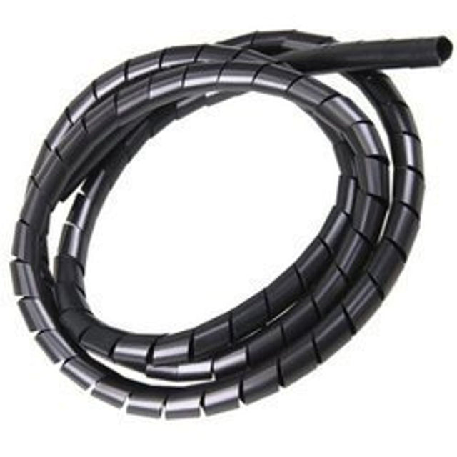 Organizador Fios E Cabos 20mm X 1,5mt Preto - Thony Ferragem