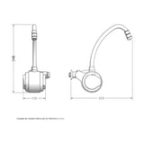 Torneira Eletrica Versatil 4500w Branca 127v Lorenzetti - Thony Ferragem