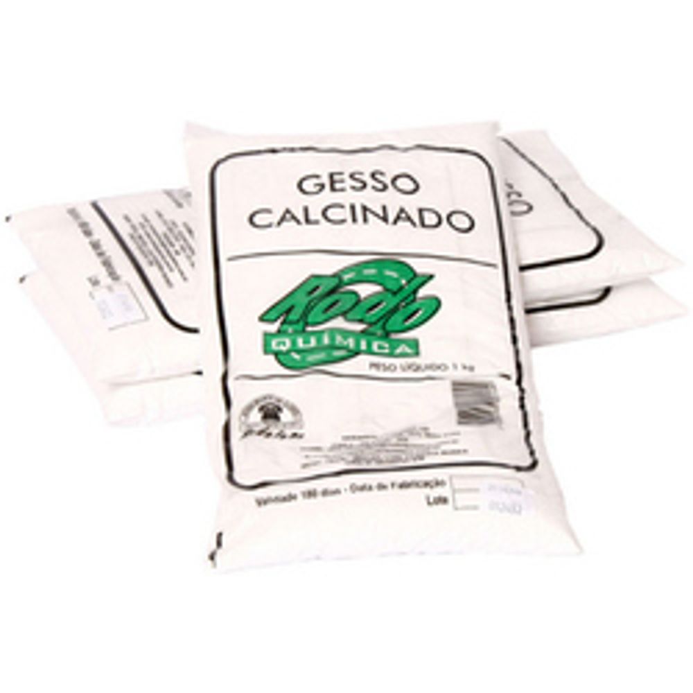 Gesso Calcinado 1kg - Thony Ferragem