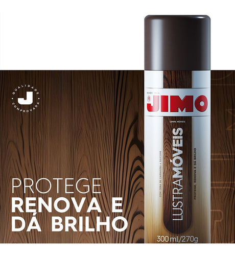 Lustra Móveis 300ml Jimo - Thony Ferragem