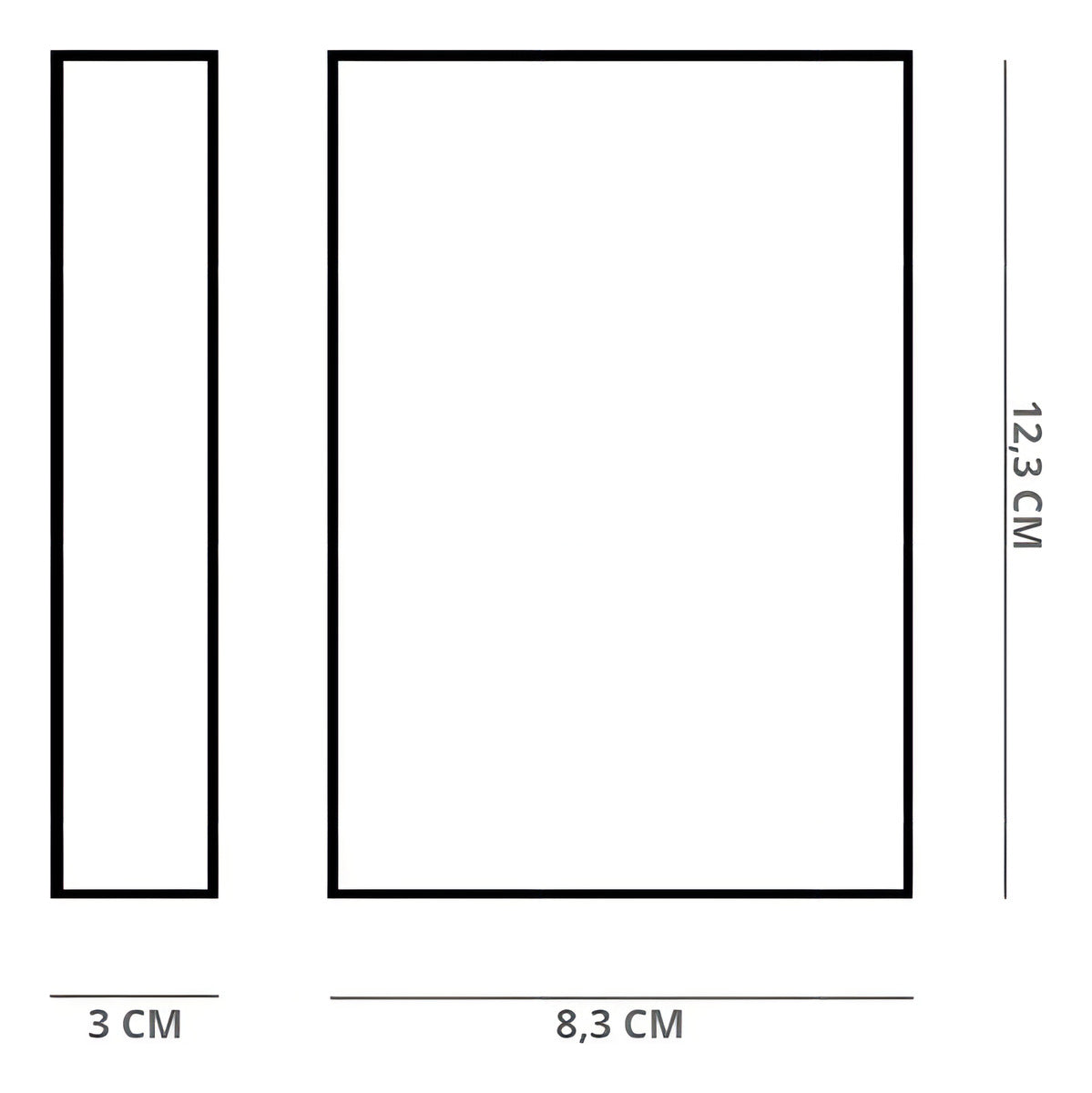 Arandela Led Quadre 6500k Branco Taschibra - Thony Ferragem