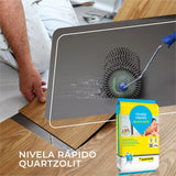 Argamassa Nivela Rapido Cinza 20kg  Quartzolit - Thony Ferragem