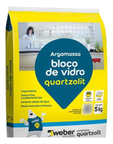Assentamento Bloco De Vidro 5kg Quartzolit - Thony Ferragem