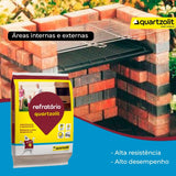 Argamassa Para Refratarios Saco 5kg Quartzolit - Thony Ferragem