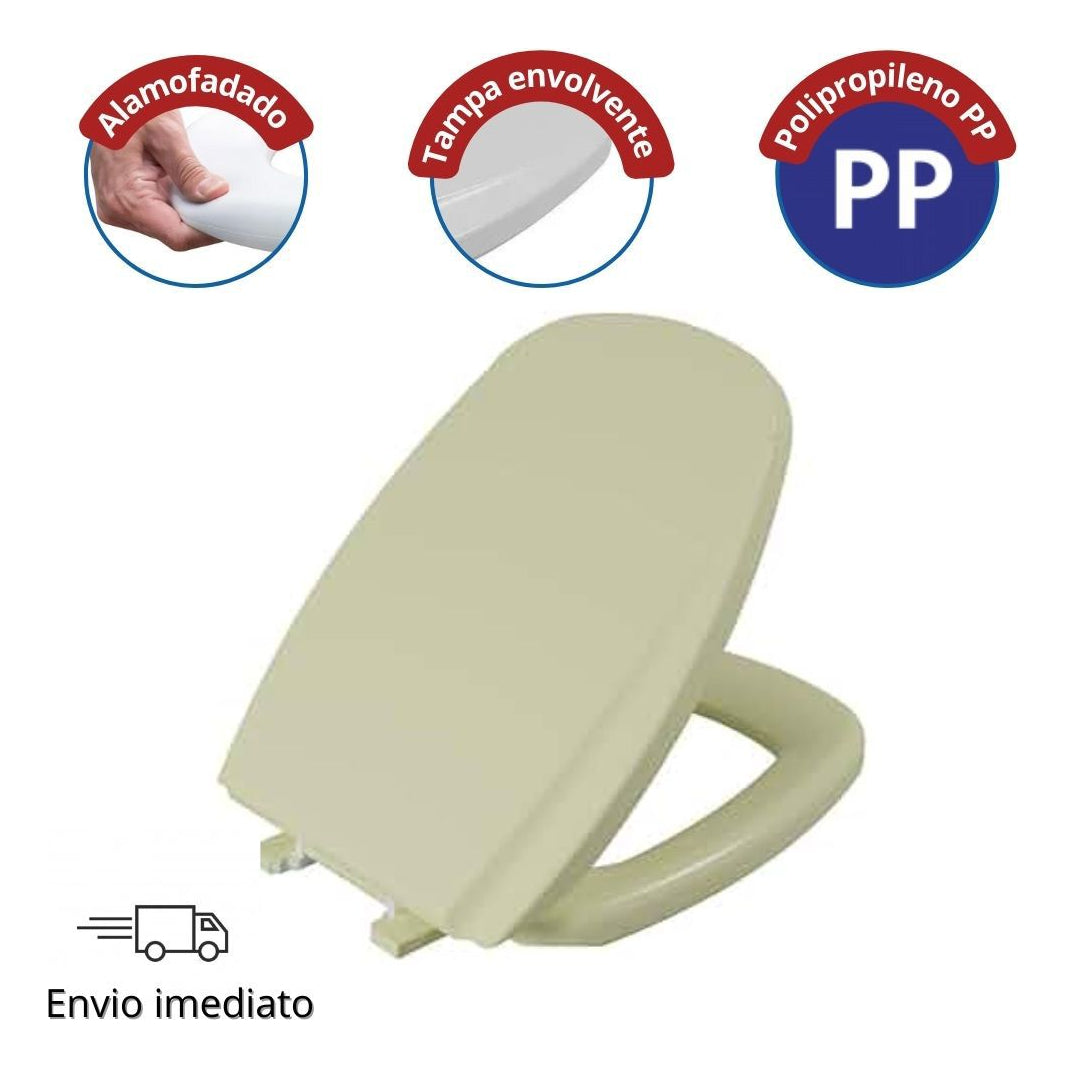 Assento Monte Carlo Almofadado Creme Astra - Thony Ferragem