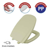 Assento Monte Carlo Almofadado Creme Astra - Thony Ferragem