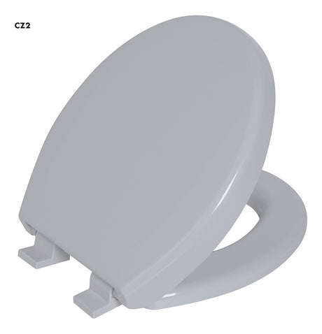 Assento Sanitário Oval Soft Close Cinza Astra - Thony Ferragem