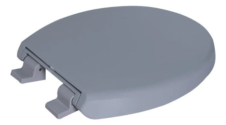 Assento Sanitário Oval Soft Close Cinza Astra - Thony Ferragem