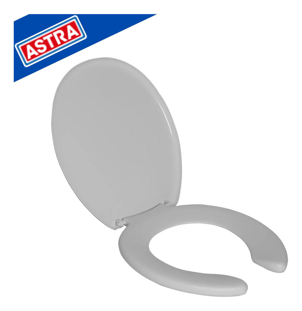 Assento Sanitário Público Oval Branco Astra