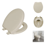 Assento Sanitário Oval Soft Close Bege Astra - Thony Ferragem