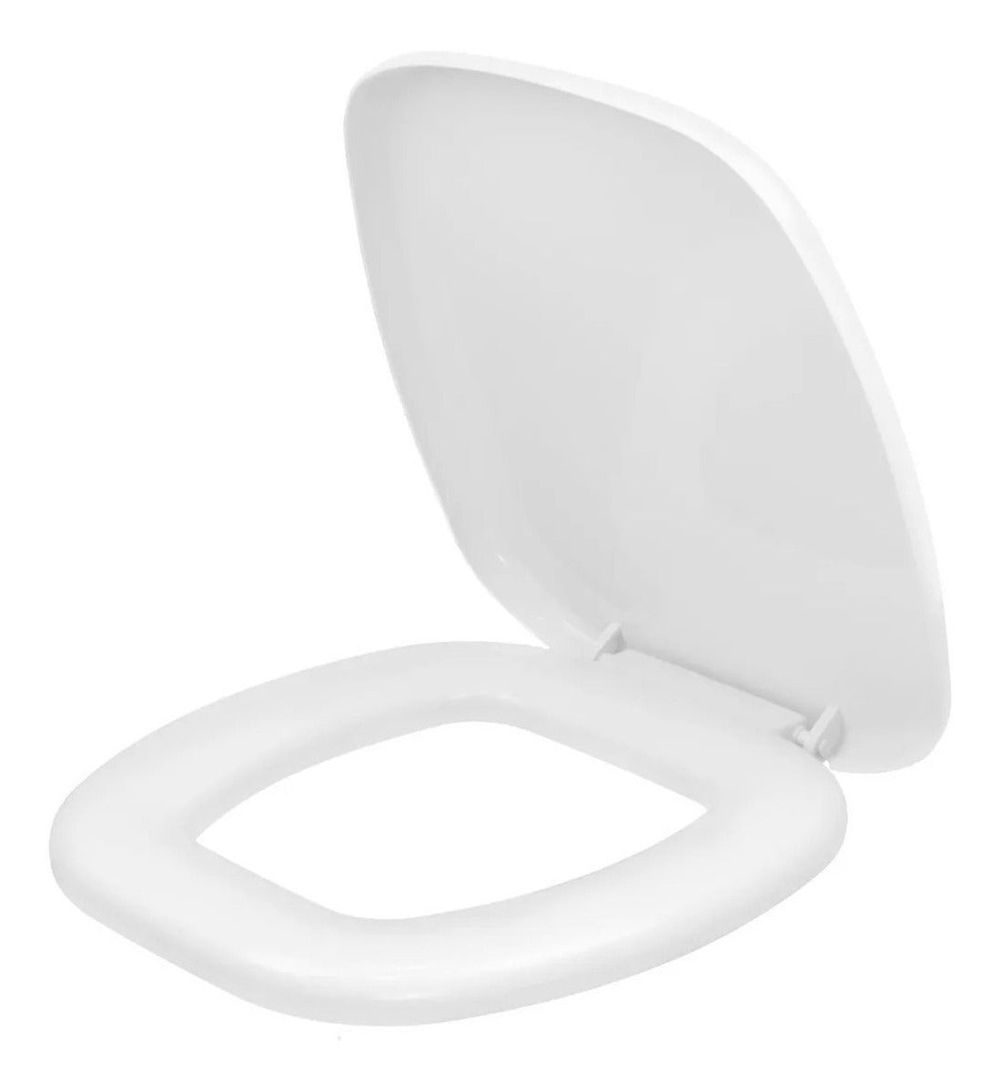 Assento Almofadado Quadrado Branco Atlas