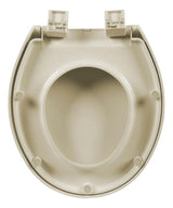 Assento Sanitário Oval Soft Close Bege Astra - Thony Ferragem
