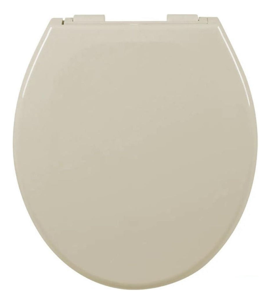 Assento Sanitário Oval Soft Close Bege Astra - Thony Ferragem