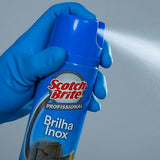 Brilha Inox Scotch-Brite Aerossol 3M - Thony Ferragem