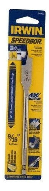 Broca Chata Para Madeira 6x9/16" Irwin