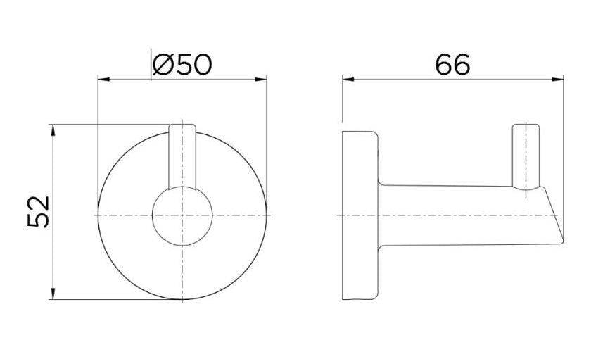 Cabide Hope Cromado  Docol - Thony Ferragem