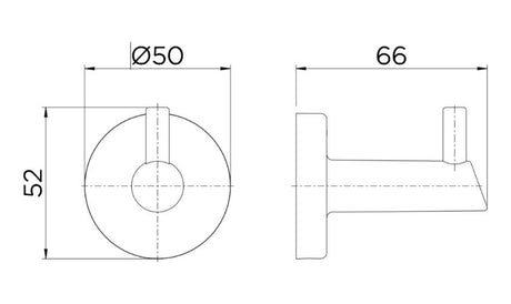 Cabide Hope Cromado  Docol - Thony Ferragem