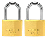 Cadeado SM 20 mm – Jogo com 2 Unidades – Pado